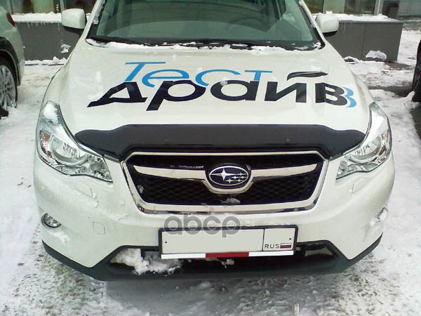 Дефлектор капота темный SUBARU IMPREZA 2011-/SUBARU XV 2012-2017, NLD.SSUIMP1112 SIM арт. NLD.SSUIMP1112