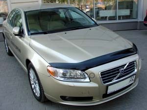 Дефлектор капота темный VOLVO XC70 2007-2017, V70/S80 2007-2016, NLD.SVOLVS800612 / Вольво ХС70 SIM арт. NLD.SVOLVS800612