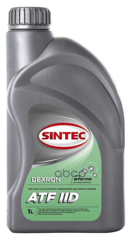 Масло Трансмиссионное Sintec Atf Dextron Ii 1L SINTEC арт. 900259