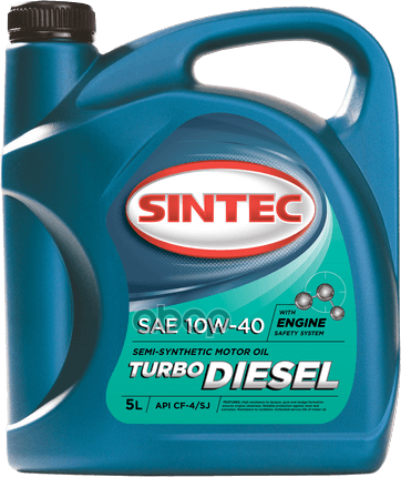 SINTEC Масло моторное Sintec TURBO DIESEL 10W-40 полусинтетическое 205 л 963293