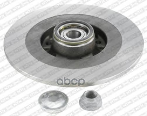 Диск Тормозной С Подшипником Ступицы | Зад | SNR арт. KF15590U