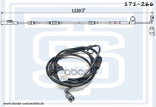Датчик Тормозной Landrover Range Rover Sport Передний Starke 171266 STARKE арт. 171266