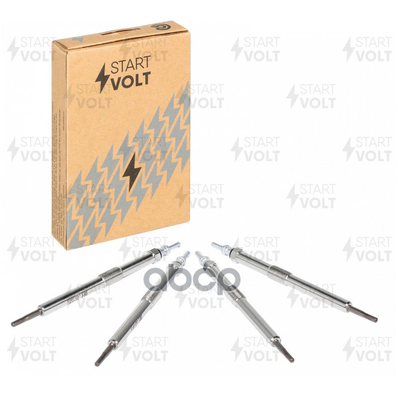 Комплект свечей накаливания (4шт) для автомобилей SsangYong Kyron (05-) 2.0Xdi STARTVOLT арт. GLSP506