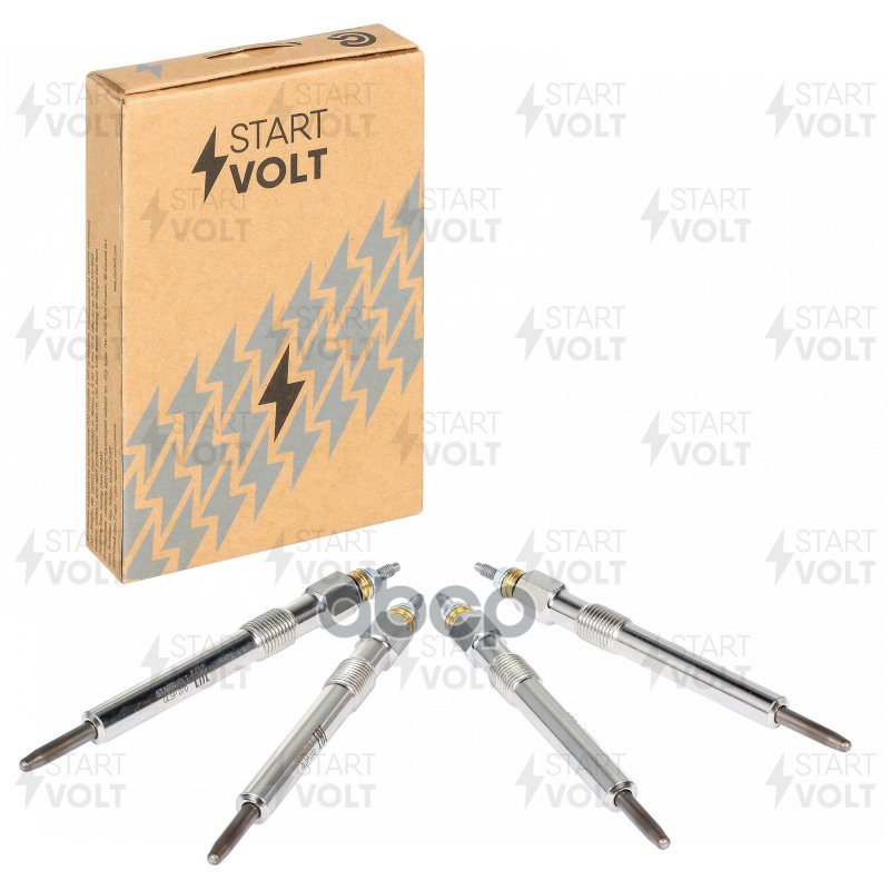 Свечи накаливания (кмпл. 4шт) для а м Great Wall Hover H2 (05-) 2.8D (GLSP 517) STARTVOLT арт. GLSP517