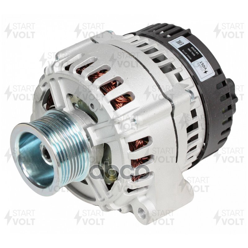 Генератор Для А/М Камаз С Дв. Евро-2 (8 Ручьев) 80А Startvolt Lg 0703 STARTVOLT арт. LG 0703