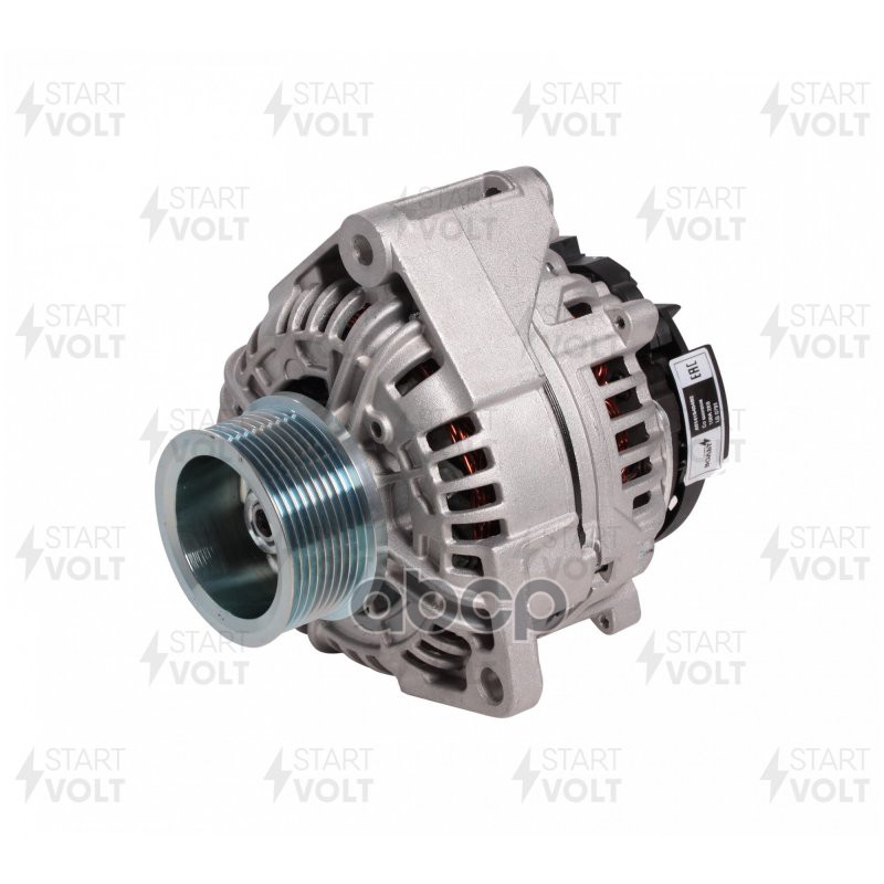 Генератор для а/м КАМАЗ 5490/MB Axor дв. OM 457LA со шкивом 9РК-77 LG0791 STARTVOLT арт. LG0791