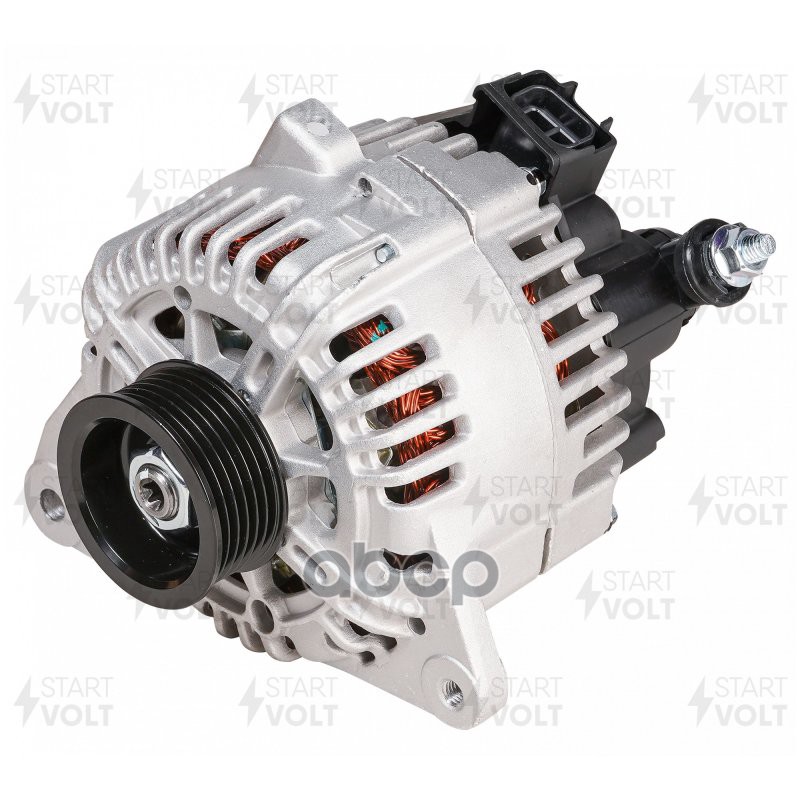 Генератор для а/м Hyundai Santa Fe (00-)/Sonata EF (98-) 2.7i 110A (LG 0843) STARTVOLT арт. lg-0843