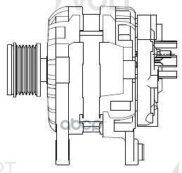 Генератор для а/м Лада Largus (20-)/X-Ray (20-) 1.6i 125A (LG 0925) STARTVOLT арт. LG0925