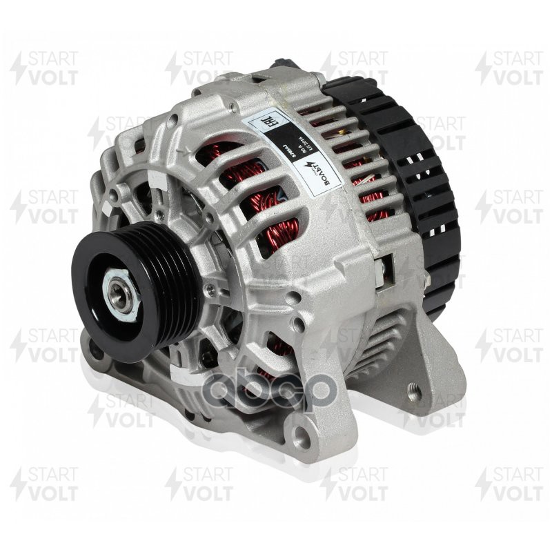 Генератор для а/м Peugeot 206 (98-) 1.4i/406 (00-) 1.8i/Citroen Xsara (05-) 1.6i (тип VALEO) 80A (LG STARTVOLT арт. lg-2016