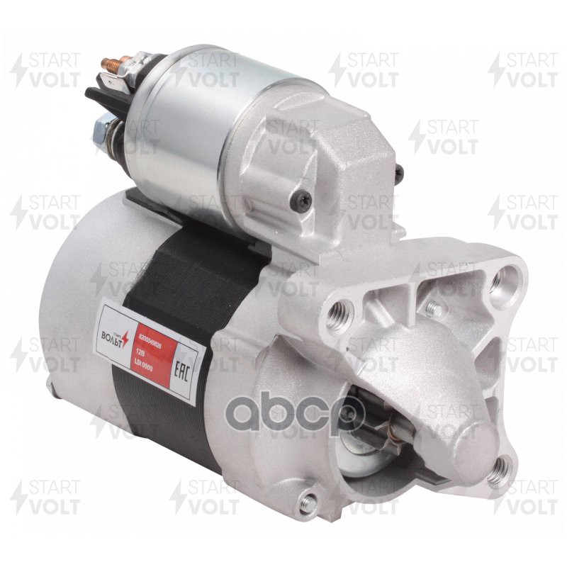Стартер для а/м Лада Largus (12-)/Renault Logan (04-) K4M 1.6i 0,85кВт (LSt 0909) STARTVOLT арт. LST0909
