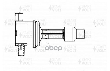 Катушка зажигания для а/м Volvo S40 (95-)/V40 (95-) 1.8/2.0i (SC 1009) STARTVOLT арт. SC1009