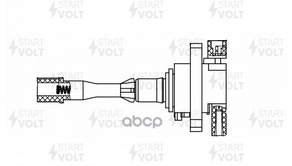 Катушка зажигания для а/м Toyota Cami (00-)/Daihatsu Terios (97-) 1.3i (HCEJ) (SC 1705) STARTVOLT арт. SC1705