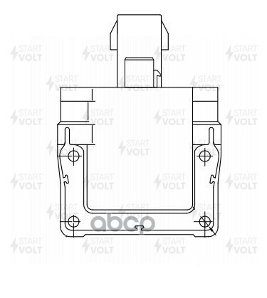 Катушка зажигания для а/м Toyota Camry (91-) 2.2i/Vista (90-) 2.0i/Mark 2 (92-) 2.5i (SC 1902) STARTVOLT арт. SC1902