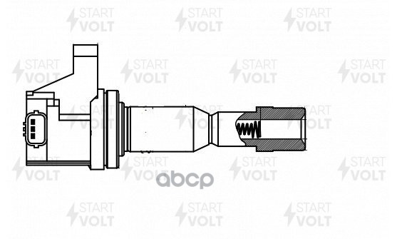 Катушка зажигания для а/м Honda Jazz (02-)/Fit (02-) 1.3i/1.5i (SC 1931) STARTVOLT арт. sc-1931
