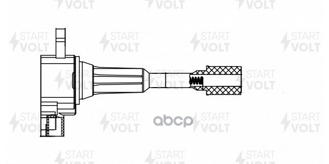 Катушка зажигания для а/м Mazda 3 BK (03-) 1.6i до 06г. (SC 1932) STARTVOLT арт. SC1932