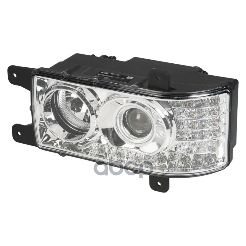 Фара для а/м КАМАЗ 6520/6511/4308 (головн.света) с ДХО левая (светодиодн. 16LED) (SHL 0710L) STARTVOLT арт. SHL0710L