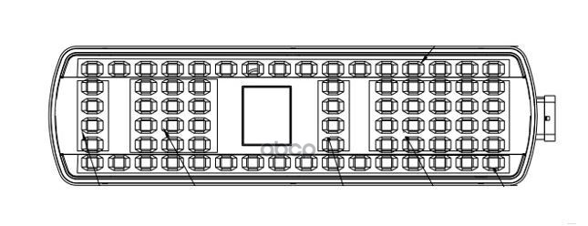 Фонарь задний для а/м КАМАЗ 5490 разъём сбоку указ.пов. сверху левый (светодиодн.) (STL 0705L) STARTVOLT арт. STL0705L