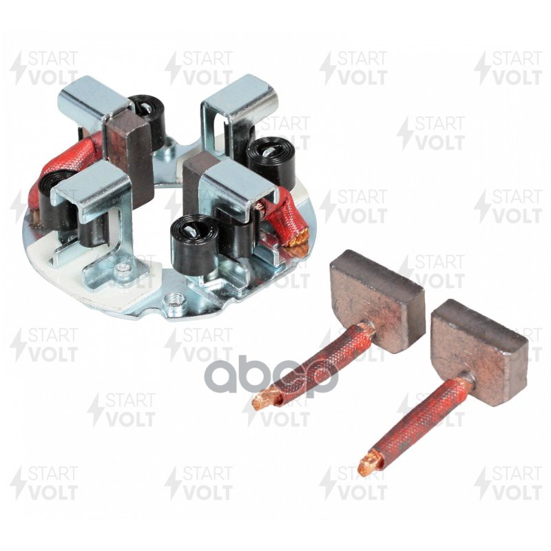Узел щеточный стартера для а/м ГАЗ/ПАЗ/FOTON c дв. Cummins ISF 3.8 (VBS 0318) STARTVOLT арт. VBS0318