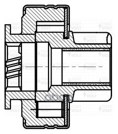 Привод стартера (бендикс) для а/м Chevrolet Cobalt (11-) 1.5i (тип Delco) (VCS 0516) STARTVOLT арт. VCS0516