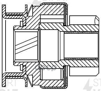 Привод стартера (бендикс) для а/м Mitsubishi Fuso Canter (12-) 3.0D (VCS 1114) STARTVOLT арт. VCS1114