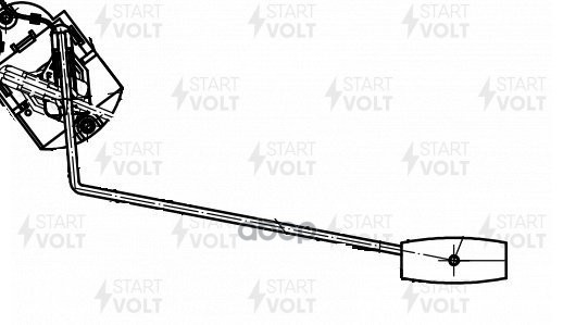 Датчик уровня топлива для а/м Лада 21214 электронная панель (VS-FS 0121) STARTVOLT арт. VSFS0121