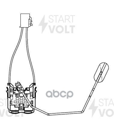 Датчик уровня топлива для а/м KIA K5 (20-)/Hyundai Sonata (19-) 2.0i/2.5i (VS-FS 0813) STARTVOLT арт. VSFS0813