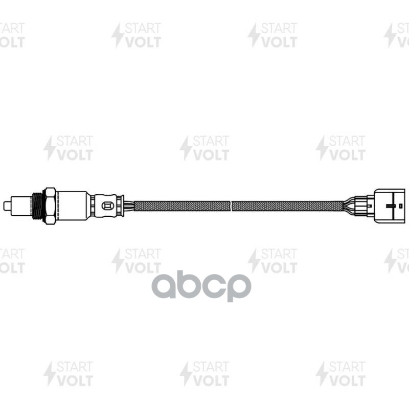 Датчик кисл. для а/м Renault Arkana (18-) 1.6i/Nissan Note (14-) 1.2i после кат. (VS-OS 0923) STARTVOLT арт. vs-os-0923