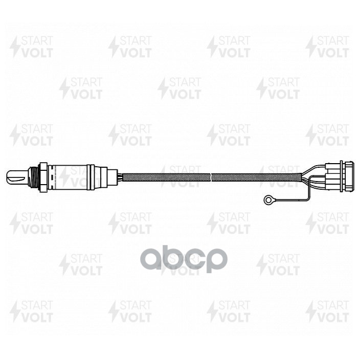 Датчик кисл. для а/м VAG Passat (88-)/Golf (91-) 1.8i до кат. 4pin (VS-OS 2125) STARTVOLT арт. vs-os-2125