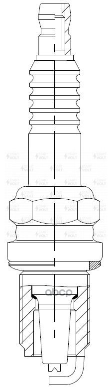 Комплект свечей зажигания для автомобилей Лада 2110/Kalina/Priora/Vesta/X-Ray 16 кл. (зазор 1мм, с р STARTVOLT арт. VSP0011