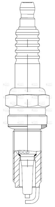 Комплект свечей зажигания для автомобилей ГАЗ с дв. УМЗ 2.7i Е-3/Hyundai Solaris (10-) 1.4i/1.6i (4ш STARTVOLT арт. VSP0049