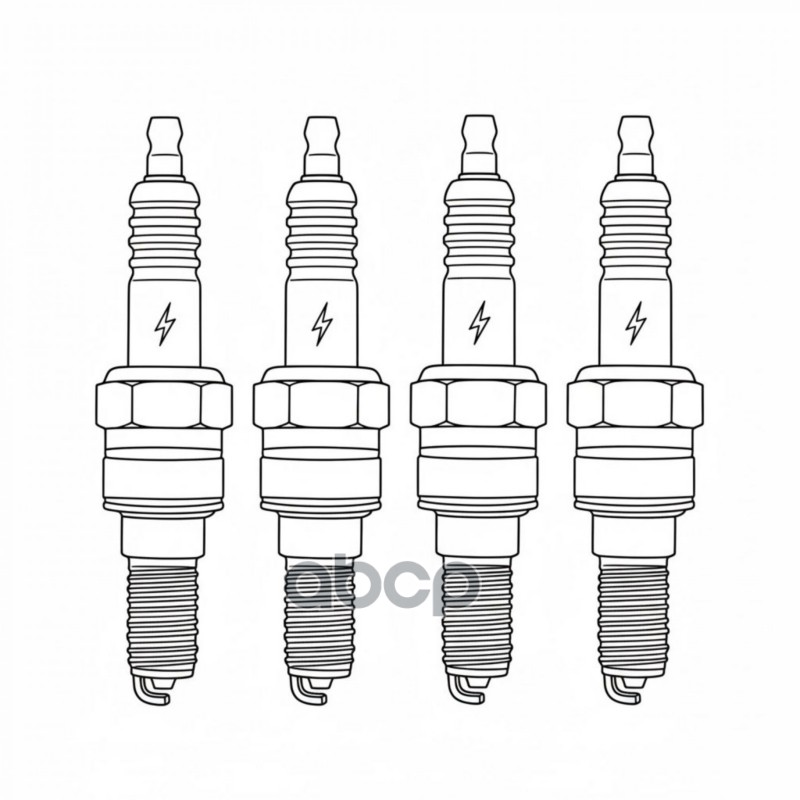 Свечи зажигания для м/т Honda NR (92-)/RVF (94-)/VFR (89-) ан. ER9EH (кмпл. 4шт) (VSP 0081) STARTVOLT арт. VSP0081