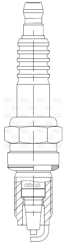 Свеча зажигания для а/м Chevrolet Spark M300 (11-) 1.0i/Aveo T250 (08-) 1.2i (VSP 0506) STARTVOLT арт. VSP0506