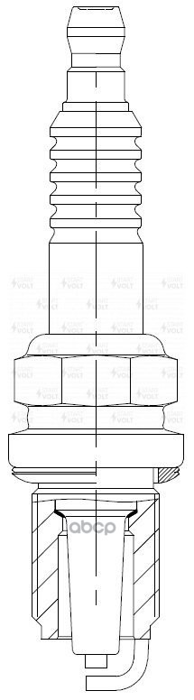 Свеча зажигания для а/м Hyundai Accent (Tagaz) (00-) 1.3i/1.5i (VSP 0805) STARTVOLT арт. VSP0805
