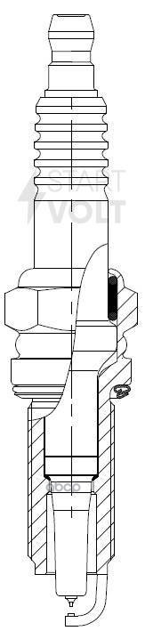 Свеча зажигания для а/м Kia Rio (10-) 1.4i/Hyundai Solaris (10-)/i30 (11-) 1.6i Ir+Pt STARTVOLT VSP 0809 STARTVOLT арт. VSP 0809