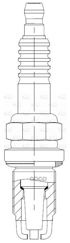 Свеча зажигания для а/м Renault Logan (04-) 1.4i/1.6i/Duster (10-) 1.6i/2.0i (VSP 0901) STARTVOLT арт. VSP0901