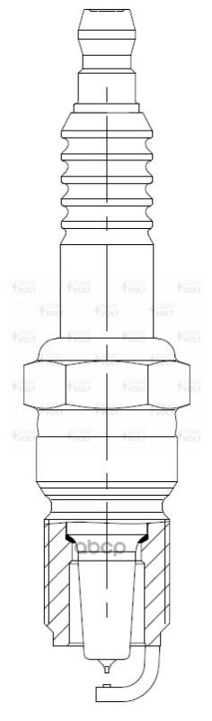 Свеча зажигания для а/м Ford Focus (98-) 1.8i/2.0i/Focus II (04-) 2.0i Ir+Pt (VSP 1003) STARTVOLT арт. VSP1003
