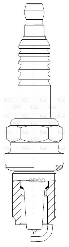 Свеча зажигания для а/м Mitsubishi Lancer X (07-)/ASX (10-)/Outlander III (12-) 2.0i Ir (VSP STARTVOLT арт. VSP1101