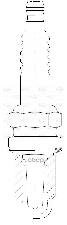 Свеча зажигания для а/м Mitsubishi Outlander II (06-)/Citroen C-Crosser (08-) 2.4i Ir (VSP 1102) STARTVOLT арт. VSP1102