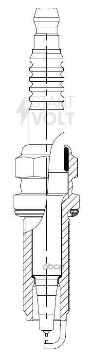 Свеча зажигания для а.м Nissan Qashqai J11 14-,X-Trail T32 14- 2.0i Ir,Ir VSP1412 STARTVOLT арт. VSP1412