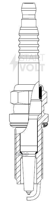 Свеча зажигания для а/м Nissan Note E12 (13-) 1.2i Pt (VSP 1418) STARTVOLT арт. vsp-1418