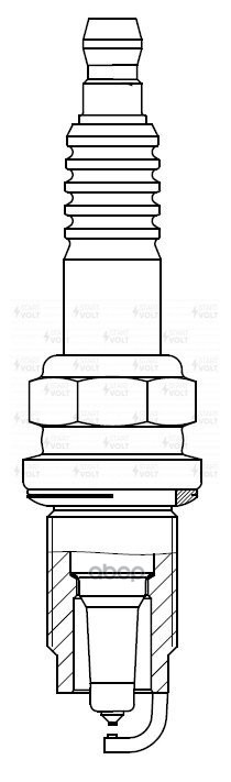 Свеча зажигания для а/м Nissan Sunny B14 94- 1.5i Pt+Pt VSP1431 STARTVOLT арт. VSP1431