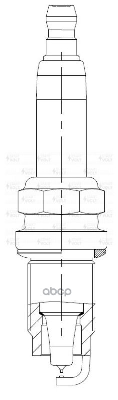 Свеча зажигания для а/м VAG Golf VI (08-)/Rapid (12-) 1.2TSI Ir+Pt STARTVOLT VSP 1805 STARTVOLT арт. VSP 1805