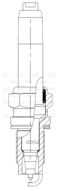 Свеча зажигания для а/м VAG Tiguan (16-)/Kodiaq (19-) 1.4TSI Pt+Pt STARTVOLT VSP 1813 STARTVOLT арт. VSP 1813