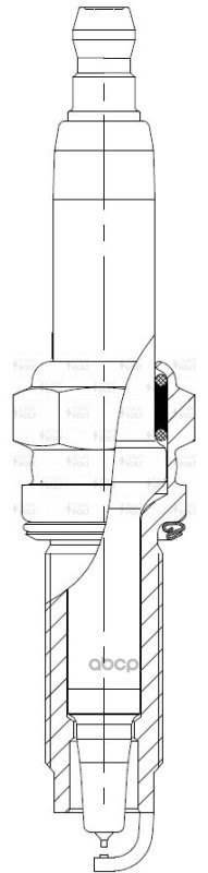 Свеча зажигания для а/м VAG Touareg I (02-)/Cayenne (02-)/Q7 (06-) 3.6FSI Ir+Pt (VSP 1814) STARTVOLT арт. VSP1814