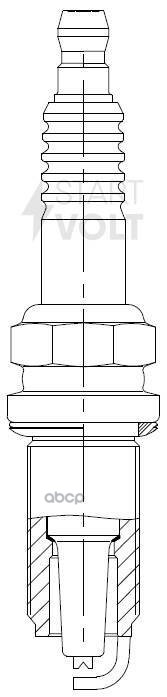 Свеча зажигания для а.м Toyota Land Cruiser Prado J120 02- 4.0i VSP1905 STARTVOLT арт. VSP1905