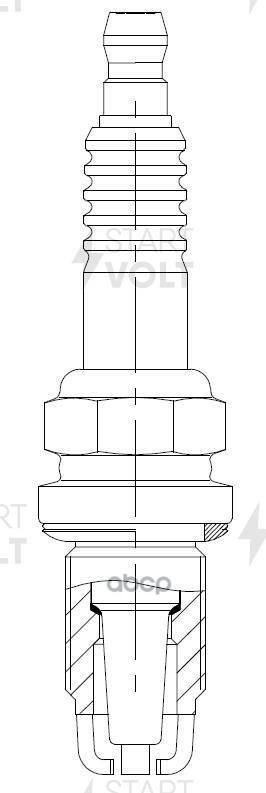 Свеча зажигания для автомобилей Toyota Rav 4 (94-)/Avensis T220 (97-) 2.0i STARTVOLT арт. VSP1906