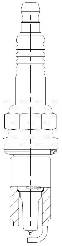 Свеча зажигания для а/м Subaru Forester SG (02-) 2.0i/2.5i/Impreza (05-) 1.5i/2.0i Ir+Pt (VSP 2202) STARTVOLT арт. VSP2202