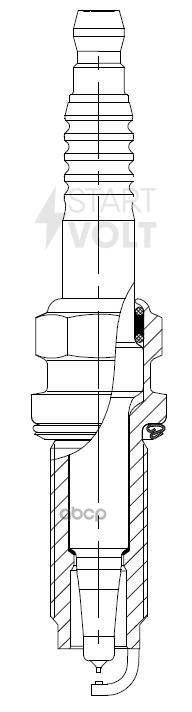 Свеча зажигания для а/м Honda Jazz IV (15-) 1.3i/HR-V (15-) 1.5i Ir+Ir STARTVOLT VSP 2312 STARTVOLT арт. VSP 2312