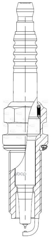 Свеча зажигания для а/м Mazda 3 BM (13-)/6 GJ (12-)/CX-5 (12-) 2.0i Ir+Pt (VSP 2501) STARTVOLT арт. VSP2501
