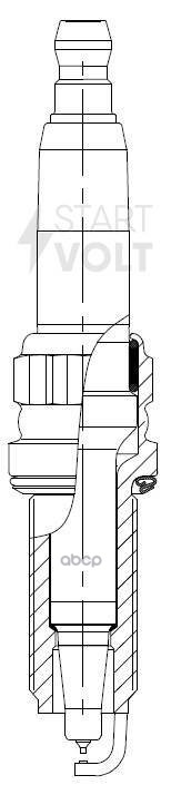 Свеча зажигания для а.м BMW 3 F30 12-,Peugeot 308 07- 1.6i Ir,Pt VSP2601 STARTVOLT арт. VSP2601